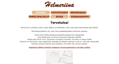 Desktop Screenshot of helmeriina.net